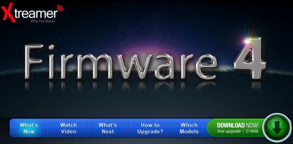 Aggiornamento Firmware 4.0 Xtreamer Prodigy e Sidewinder3